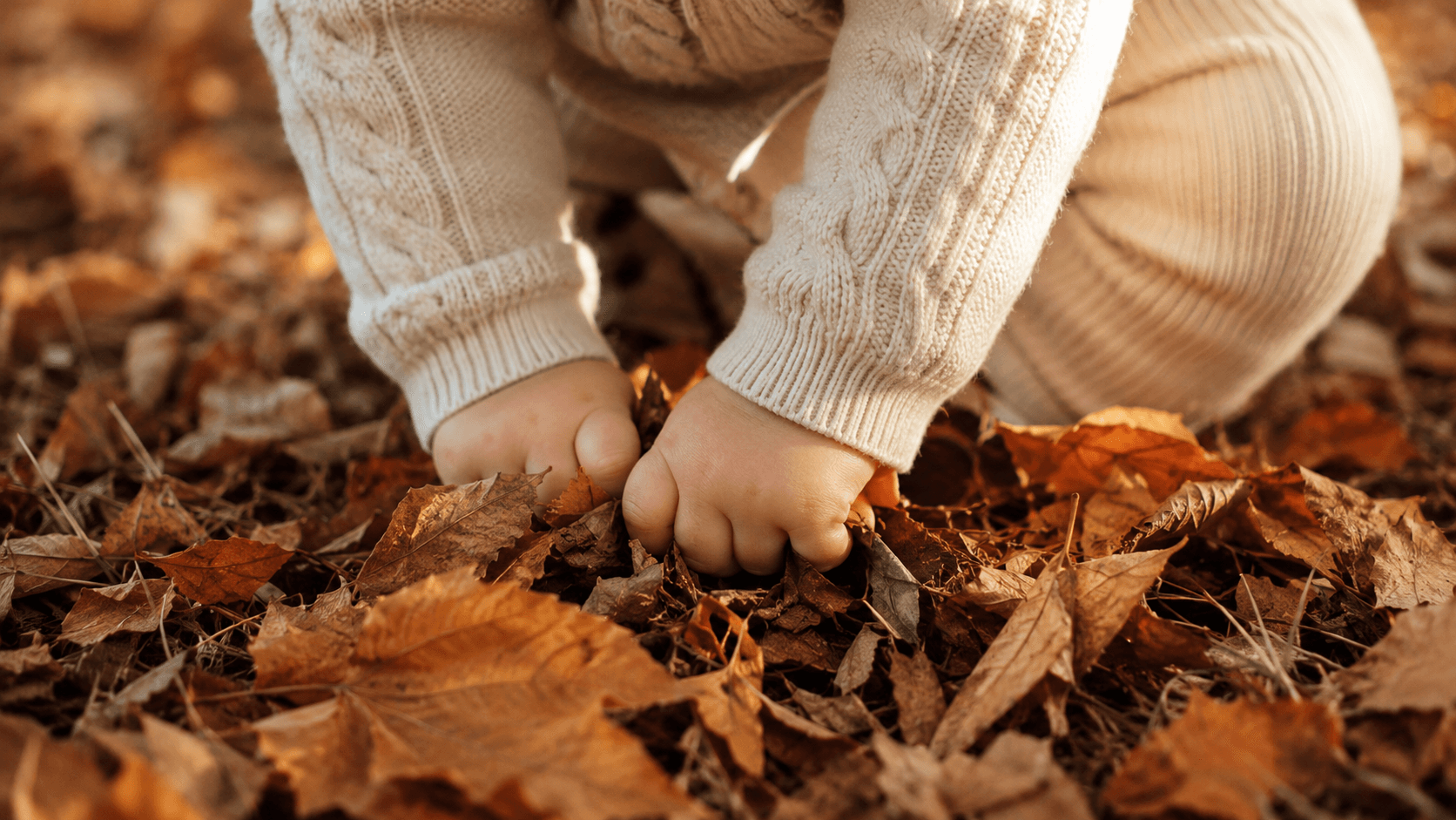 Your baby's first autumn: the firsts nobody photographs