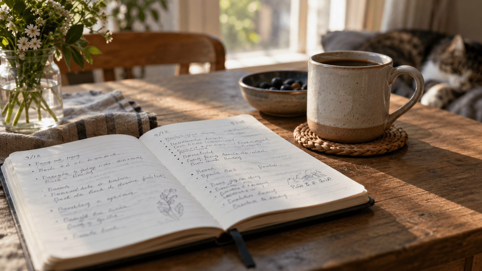 One year of small notes: what a journal actually looks like after 12 months